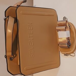 Seventeen Tan Crossbody Bag